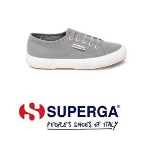 Superga grey suede sneakers. Size 9. Retail $65. BNWOT